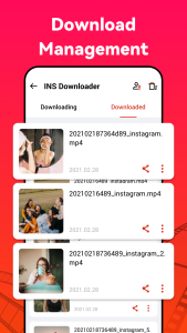 اسکرین شات 6 برنامه Video Downloader for Instagram