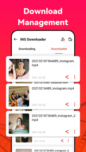 اسکرین شات برنامه Video Downloader for Instagram 6