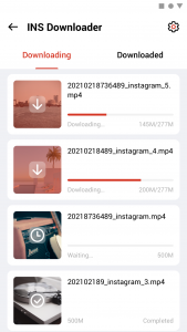 اسکرین شات برنامه Video Downloader for Instagram 8