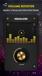 اسکرین شات برنامه Volume Bass Booster: Equalizer 1