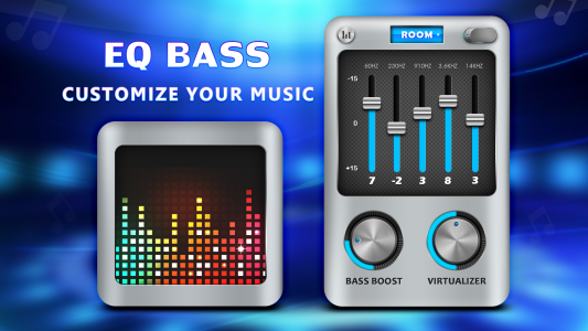 اسکرین شات 6 برنامه Equalizer & Bass Booster