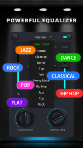 اسکرین شات برنامه Equalizer & Bass Booster 3