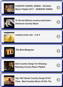 اسکرین شات برنامه Country music 3