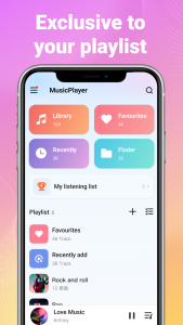 اسکرین شات 2 برنامه Music & Video Player with EQ