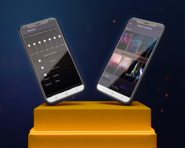 اسکرین شات برنامه Music Player Equalizer - 432 H 3