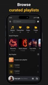 اسکرین شات برنامه Equalizer Music Player 1