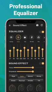 اسکرین شات برنامه MP3 Player - Music Player 7