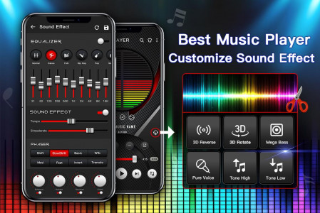 اسکرین شات برنامه Music Player-Echo Audio Player 1