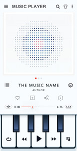 اسکرین شات برنامه Music Player-Echo Audio Player 7