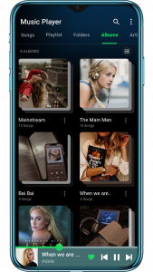 اسکرین شات برنامه Music Player - MP3 Player App 4