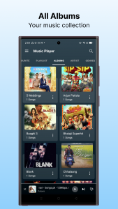 اسکرین شات برنامه Music Player App 3