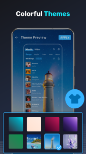 اسکرین شات برنامه Music Player - MP3 Player App 5