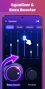اسکرین شات 8 برنامه Music Player Offline & MP3