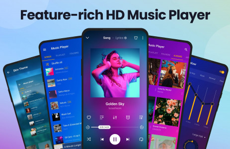 اسکرین شات برنامه Music Player & MP3 Player 1