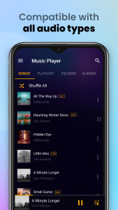 اسکرین شات برنامه Music Player & MP3 Player 2