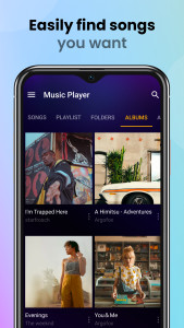 اسکرین شات 5 برنامه Music Player & MP3 Player