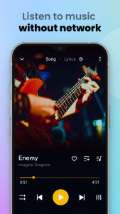 اسکرین شات برنامه Music Player & MP3 Player 3