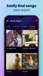 اسکرین شات برنامه Music Player & MP3 Player 5