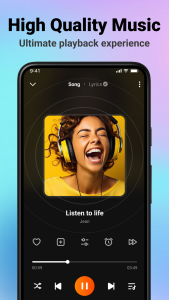 اسکرین شات برنامه Music Player & HD Video Player 2