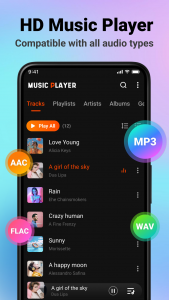 اسکرین شات برنامه Music Player & HD Video Player 1