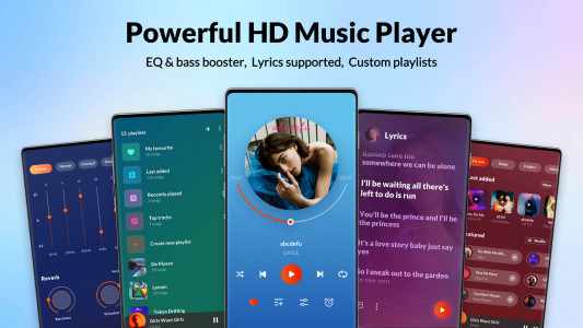 اسکرین شات برنامه Music Player & MP3 - DDMusic 1
