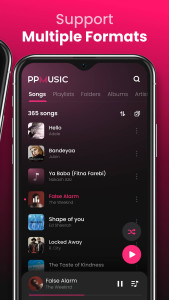 اسکرین شات 2 برنامه Offline Music Player & MP3