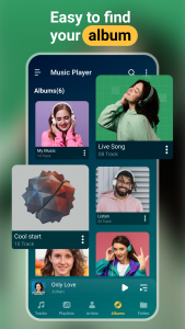 اسکرین شات برنامه Music player - MP3 player 5