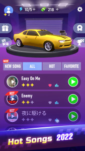 اسکرین شات بازی Music Beat Racer - Car Racing 1