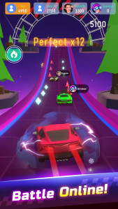 اسکرین شات بازی Music Beat Racer - Car Racing 4