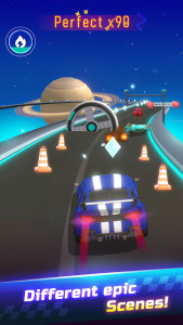 اسکرین شات بازی Music Beat Racer - Car Racing 3