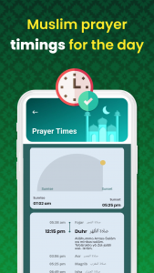 اسکرین شات برنامه Muslim Hub: Prayer Times, Azan 1