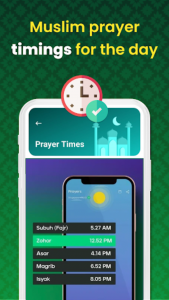 اسکرین شات 2 برنامه Muslim Hub: Prayer Times, Azan