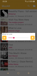 اسکرین شات برنامه Mp3 Music Download 2