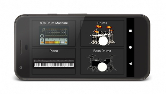 اسکرین شات برنامه Drum Machine: Beat Maker for Music 1