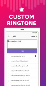 اسکرین شات برنامه Name ringtone maker App 5