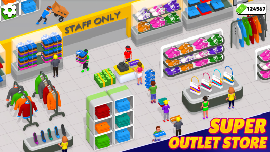 اسکرین شات 5 بازی Outlet Store 3d – Tycoon Game