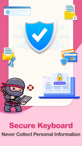 اسکرین شات 8 برنامه Love Keyboard - Neon Themes