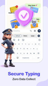 اسکرین شات 8 برنامه Photo Keyboard themes, Font