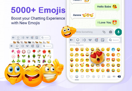اسکرین شات 6 برنامه My Photo Keyboard Themes