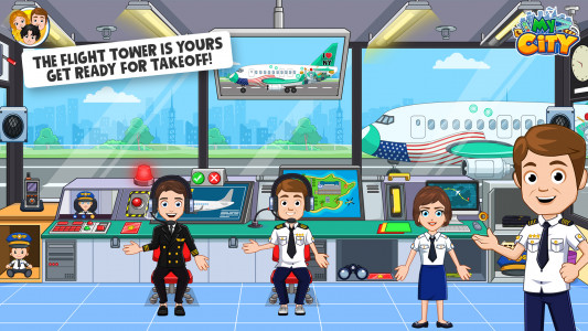 اسکرین شات بازی My City : Airport 6