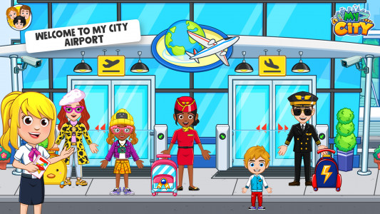 اسکرین شات بازی My City : Airport 1