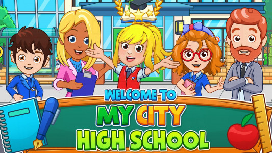 اسکرین شات بازی My City : High School 1