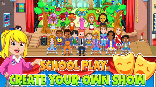 اسکرین شات بازی My City : High School 4