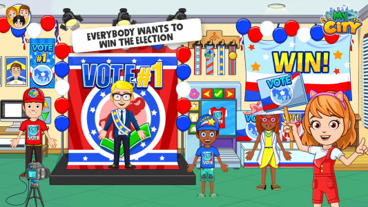 اسکرین شات بازی My City : Election Day 3
