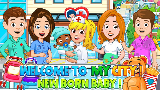 اسکرین شات بازی My City : Newborn baby 1