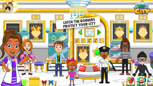 اسکرین شات بازی My City: Police Game for Kids 2