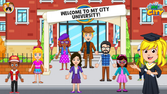 اسکرین شات بازی My City : University 1