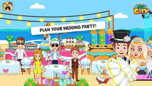 اسکرین شات بازی My City : Wedding Party 3