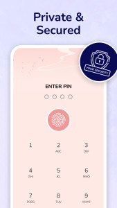 اسکرین شات 3 برنامه My Diary - Daily Journal, Lock