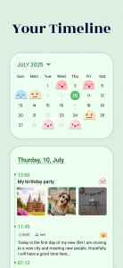 اسکرین شات 5 برنامه My Diary - Daily Diary Journal